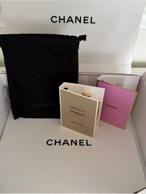 CHANEL Fragrance Samples Chance Eau Tendre & Gabrielle
